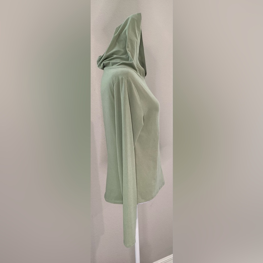 Threads 4 Thought Light Green Hoodie - Picture 8 of 15